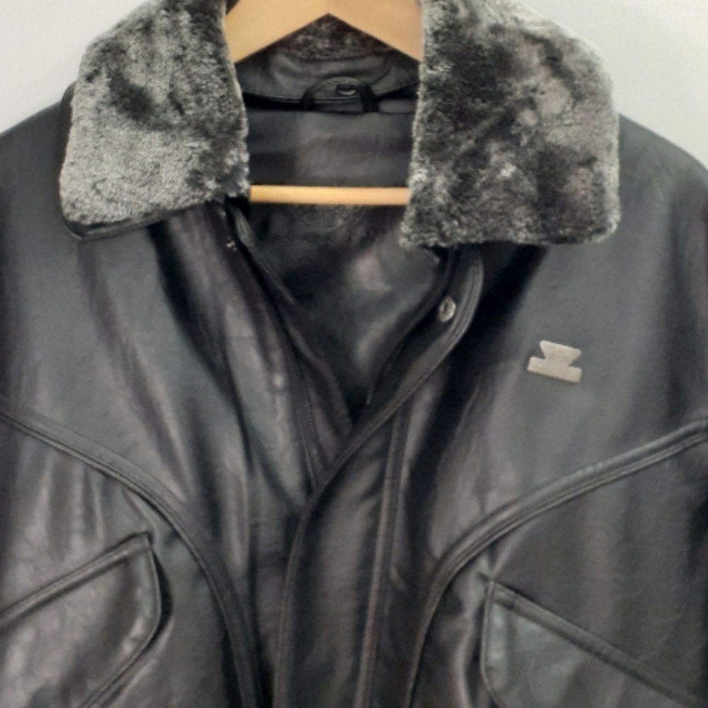 Italian Emporio&Co. SOFT BLACK LEATHER JACKET!